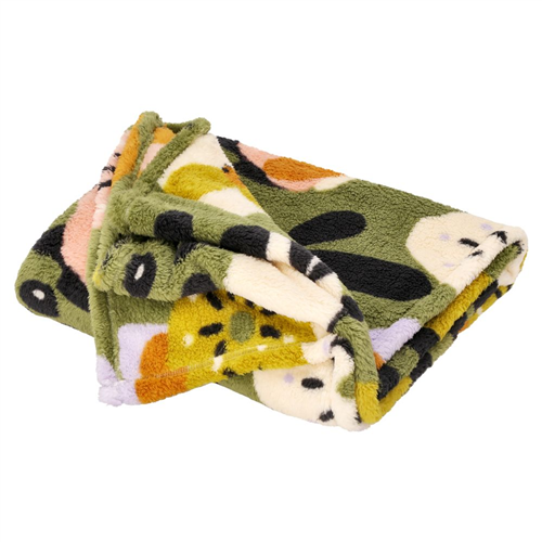 Frazada cordero con estampado 125x150 cm