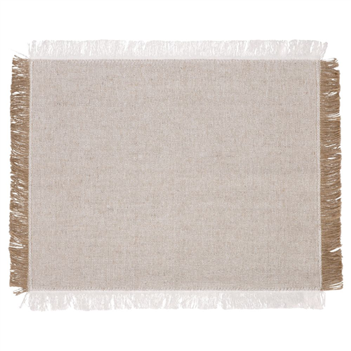 Individual de algodón yute 45x33 cm