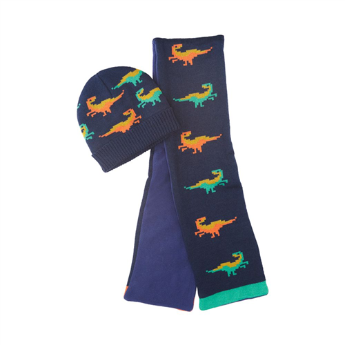 Set de gorro y bufanda infantil
