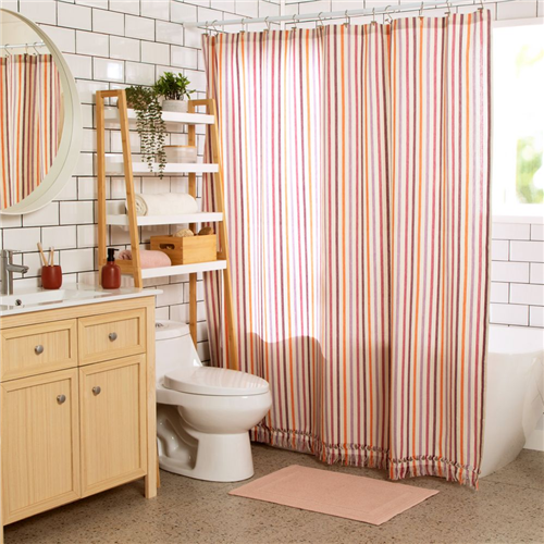 Cortina de baño escocesa 180x190 cm