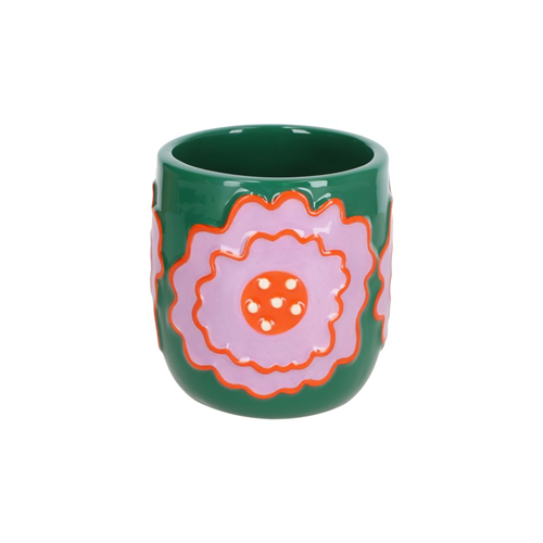 Maceta de cerámica pequeña 8.2x9 cm