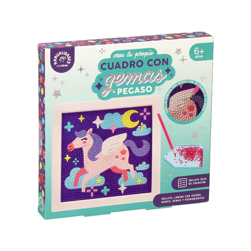 Set pinta gemas cuadro