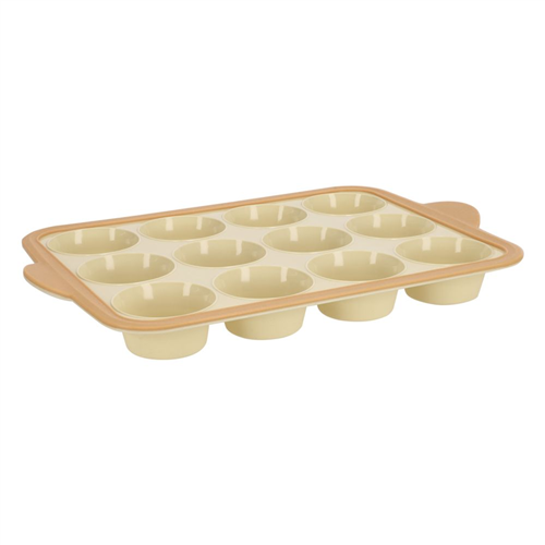 Molde de silicona para 12 muffins