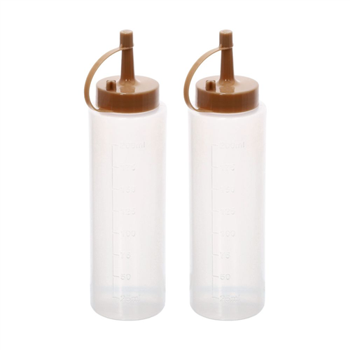 Set de 2 botellas para salsas 200 ml