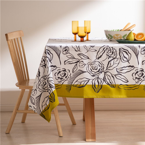 Mantel estampado 150x150 cm