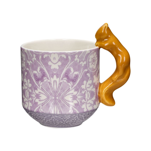 Taza cerámica con asa de ardilla 480 ml