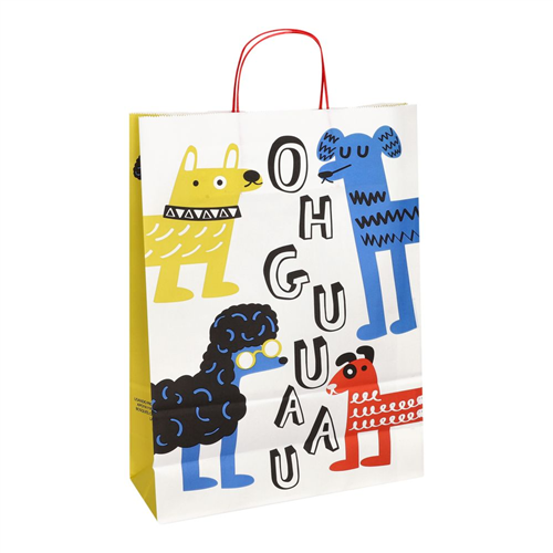 Bolsa papel de regalo M 30x10x41 cm