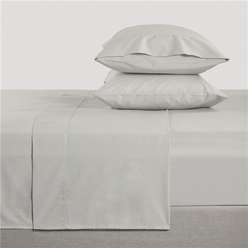 Set de sábanas algodón-poliéster liso 144 hilos Queen