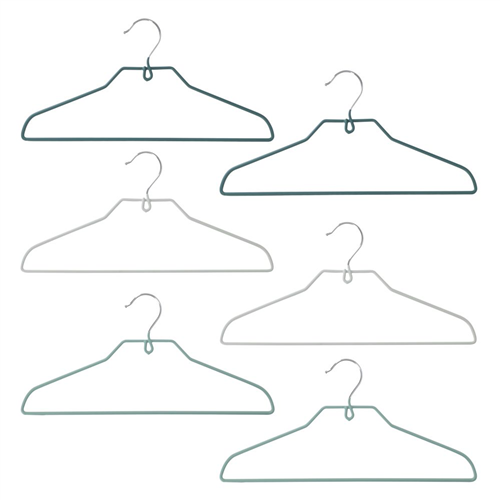 Set 6 Ganchos antideslizantes 40x34x19 cm