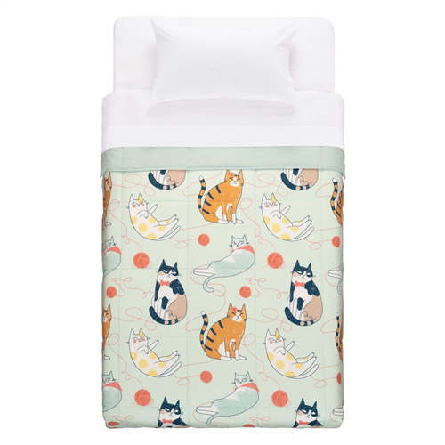 Cobertor de microfibra infantil estampado Individual