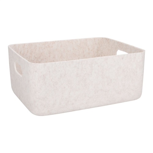 Canasto organizador de fieltro 33x25x14 cm