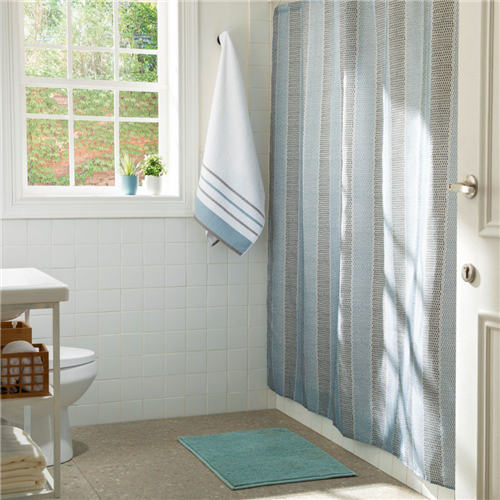Cortina de baño estampada 180x180 cm