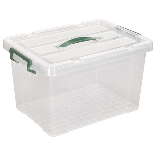 Caja plástica con tapa 20 litros