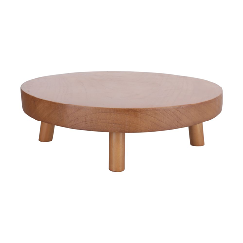 Base para maceta de madera 40x12 cm