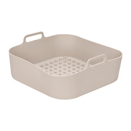 Bandeja de silicona para freidora de aire 21x21 cm