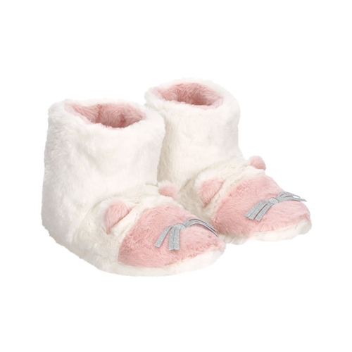 Pantufla bota peluda infantil 22 cm