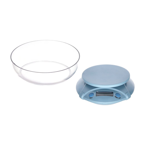 Pesa digital con contenedor