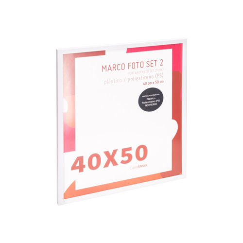 Set de 2 Portarretratos 42x1.7x52cm