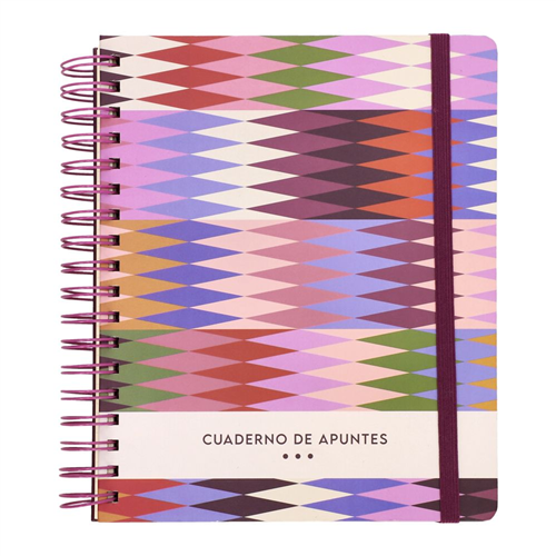 Cuaderno con divisiones 18x24 cm