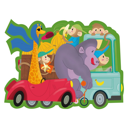 Rompecabezas de cartón 50 piezas