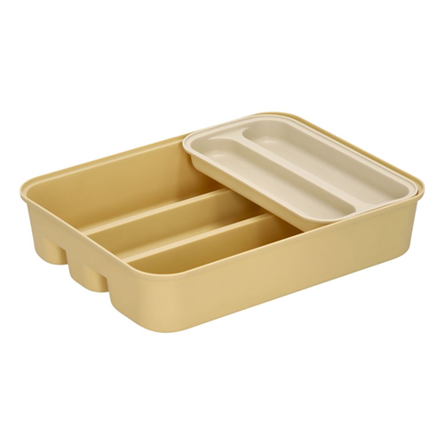 Organizador cubiertos plástico 24x31.5x6.5 cm
