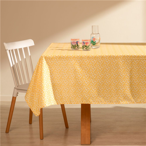 Mantel texturado con estampado 180x320 cm
