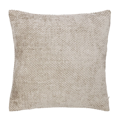 Funda de cojín terciopelo textura 45x45 cm