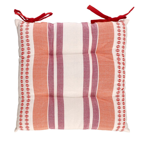 Cojín de silla algodón 40x40 cm