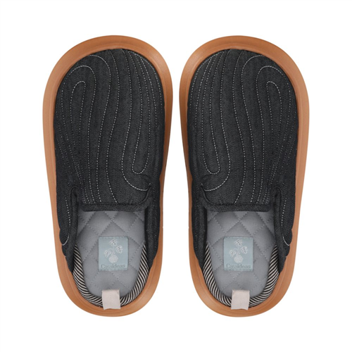 Pantuflas denim talla 24-25 cm