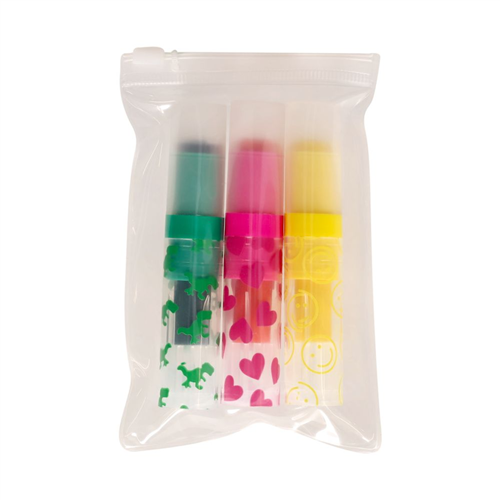 Set de 3 sellos de color