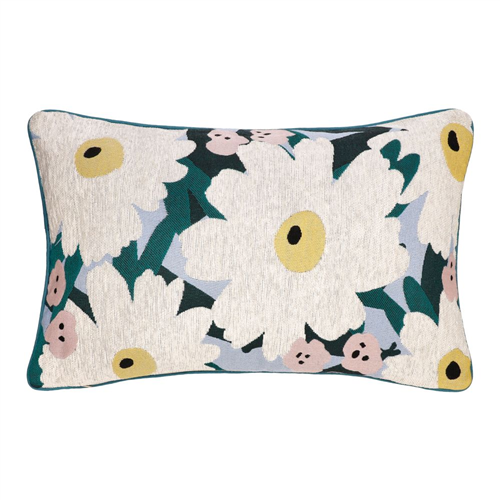 Cojín con diseño de tejido jacquard 30x50 cm