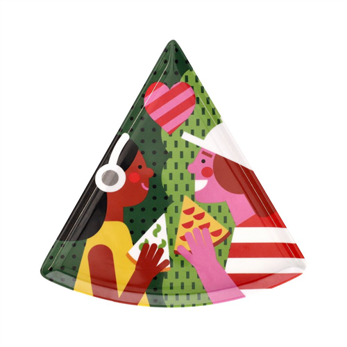 Plato de pizza 22x1x22cm