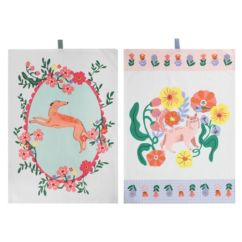 Set de 2 paños de cocina