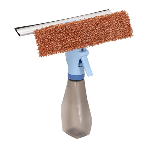 Limpia vidrios con rociador