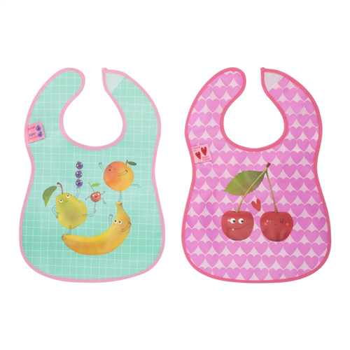 Set 2 baberos para bebé