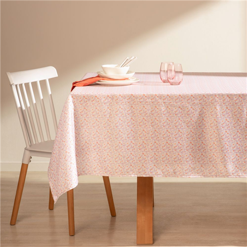 Mantel texturado con estampado 150x210 cm