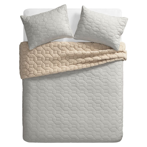 Colcha microfibra cordero Individual