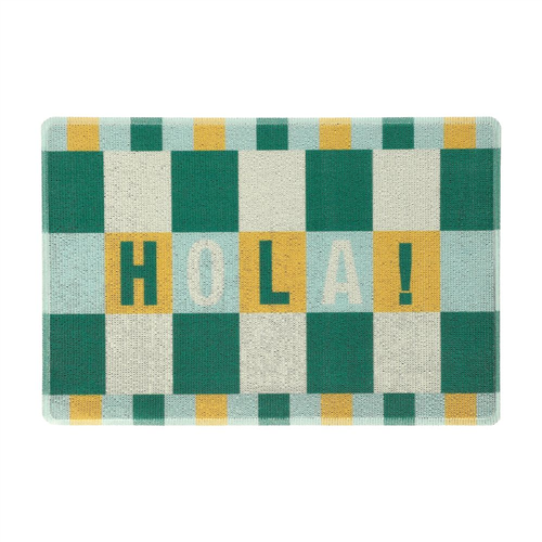 Limpiapies de pvc estampado 40x60 cm