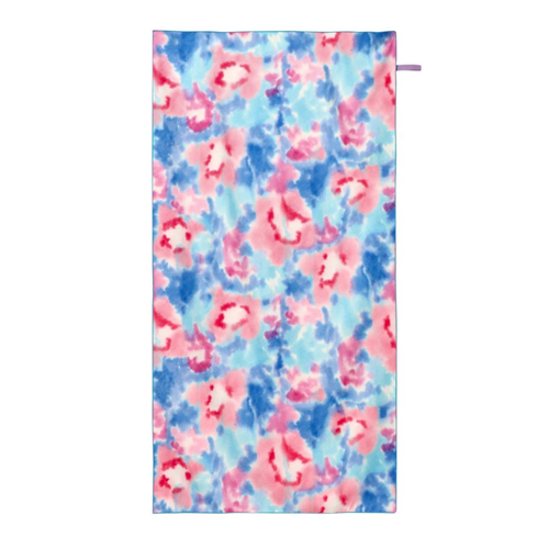 Toalla de microfibra con diseño tie-dye 75x150 cm