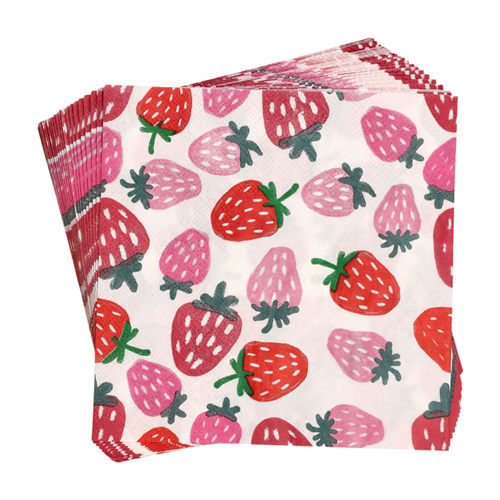 Set de 24 servilletas de papel 16.5x16.5 cm