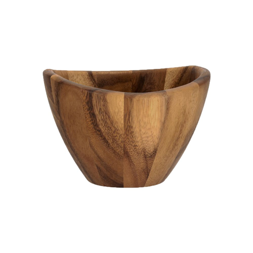 Bowl Madera Acacia para Botanero 18x17.8x12 cm