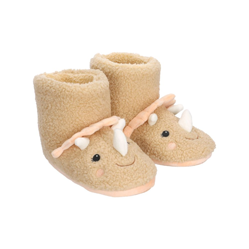 Pantufla bota peluda infantil 18 cm