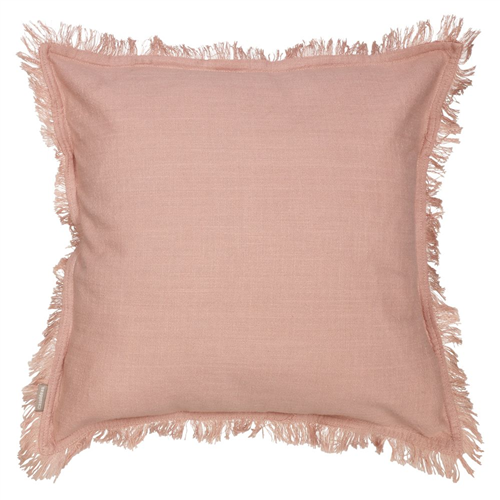 Funda de cojín algodón lino 45x45 cm