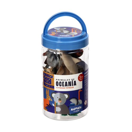 Set balde de animales de Oceanía 13 piezas S