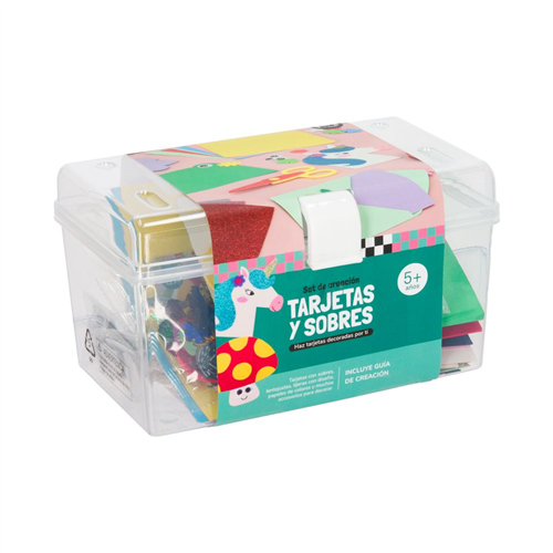 Set manualidades para decorar tarjetas y sobres