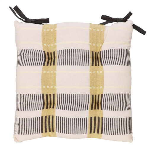 Cojín de silla algodón 40x40 cm