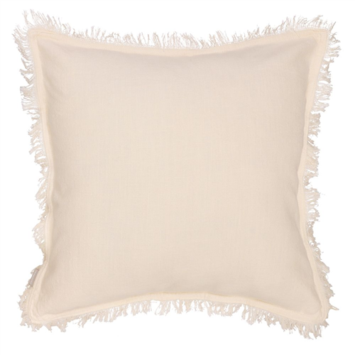 Funda de cojín algodón lino 45x45 cm