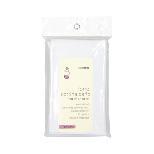 Forro Cortina Baño plástico