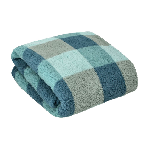 Cobija borreguita con estampado 160x205 cm