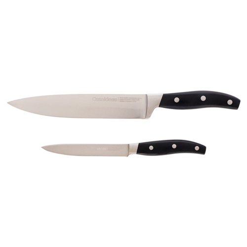 Set de 2 cuchillos pro acero inoxidable